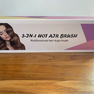 Pink 3-in-1 Hot Air Brush